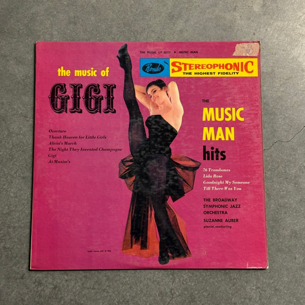 Rondo Gold The Music of Gigi and The Music Man Hits Vinyl LP ST 525 Auber